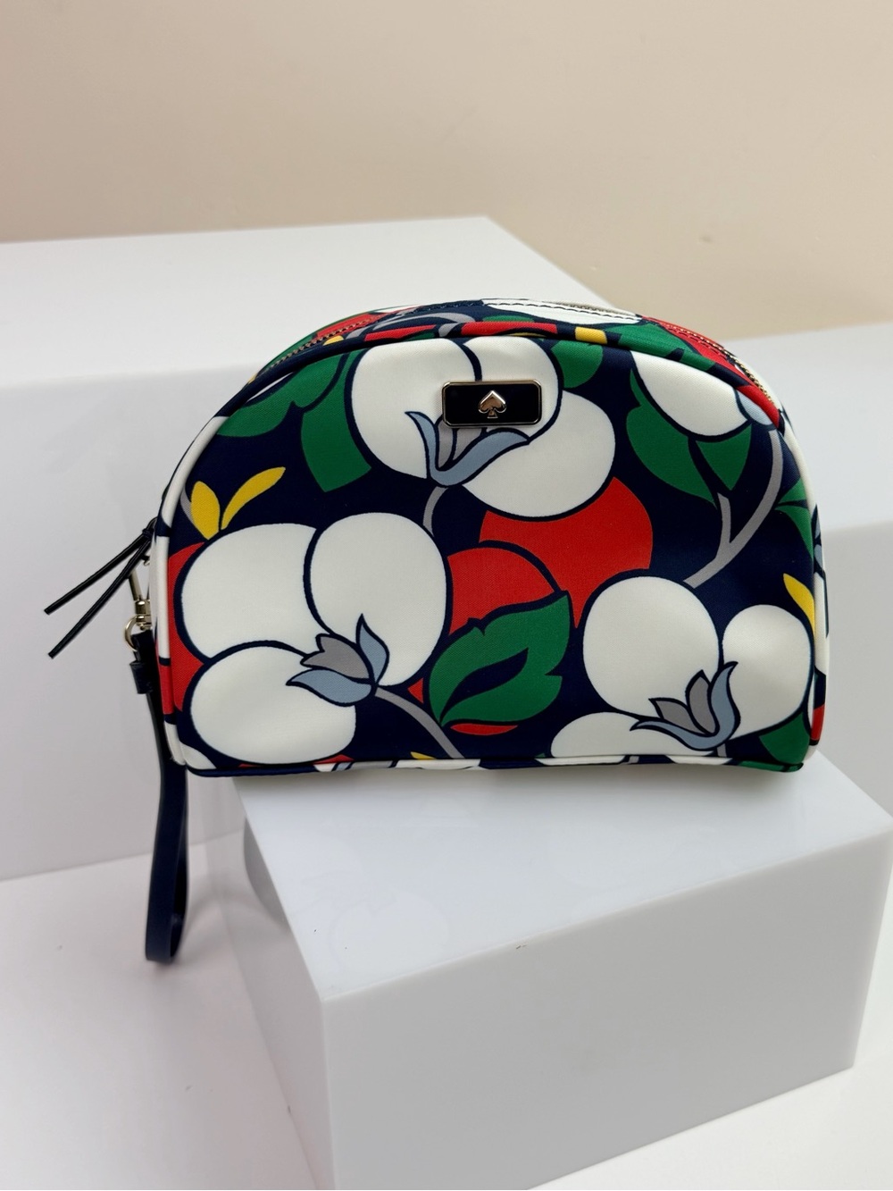 Kate Spade Dawn Breezy Floral Small Dome Cosmetic Case Bag